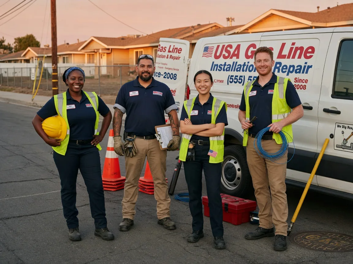 Gas Line Installation company in Kylertown, PA